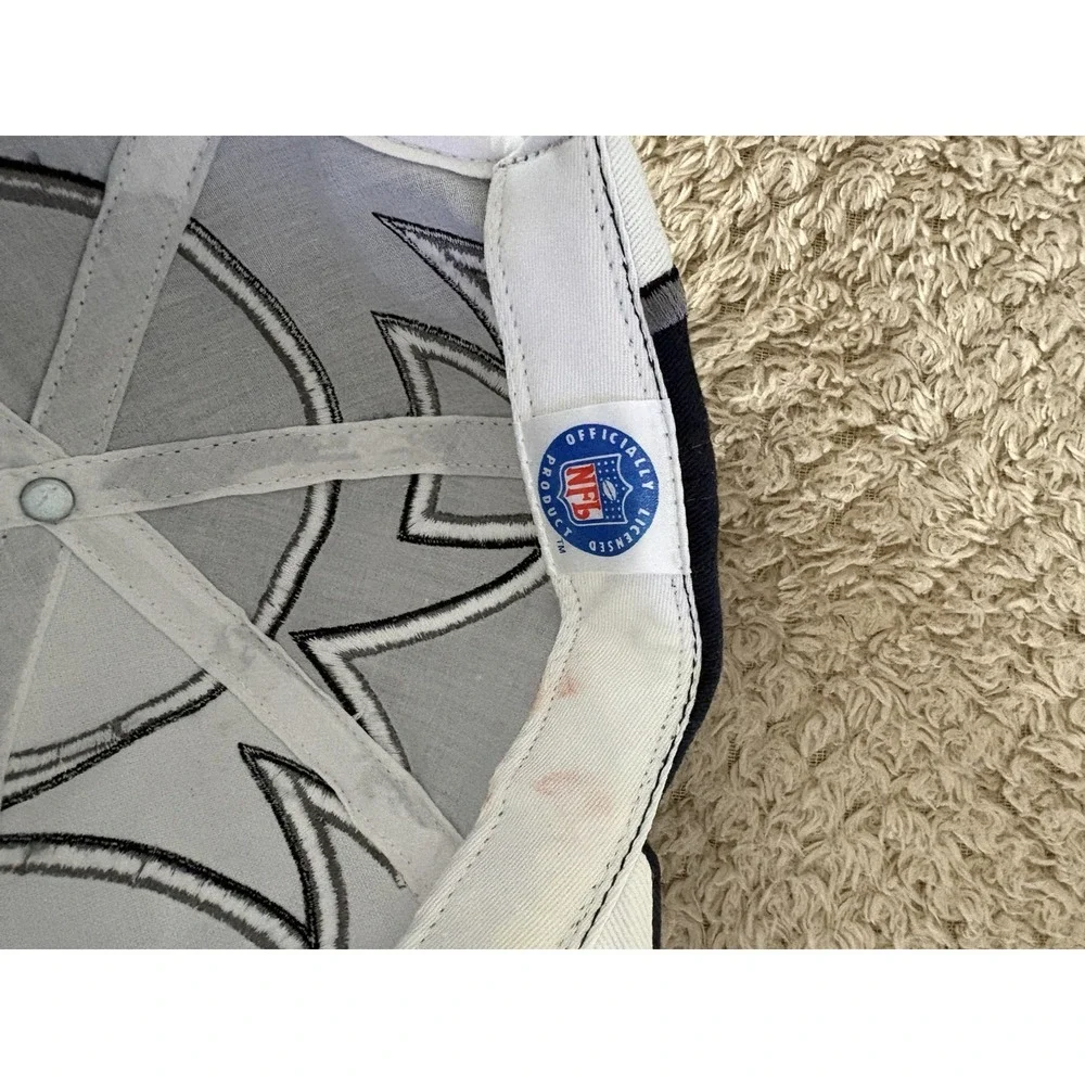 Vintage 90s Dallas Cowboys American Needle SharkTooth Embroidery Snap Back